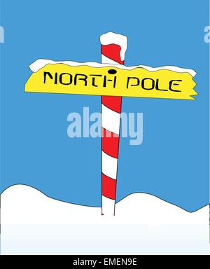 North Pole Stock Vector