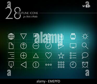 Time icon outline vector. World zone. Clock map color flat Stock Vector ...