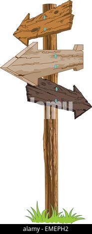 Signpost Stock Vector
