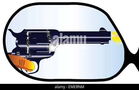 Murdering the Driver Stock Vector