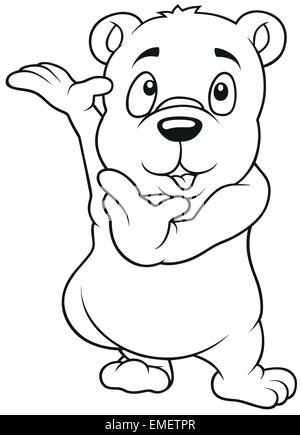 Cute Bear Stock Vector