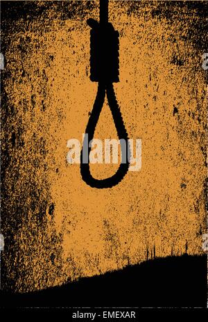 Lynch Mob Stock Vector