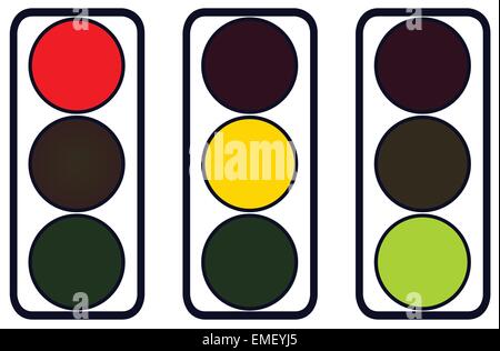 Traffic Lights Stock Vector