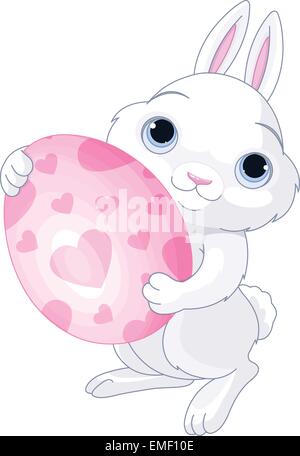 Cute easter bunny egg Stock Vector Image Art Alamy