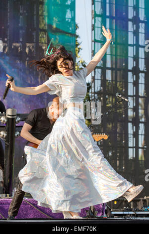 Marina Lambrini Diamandis of Marina and the Diamonds at the Coachella