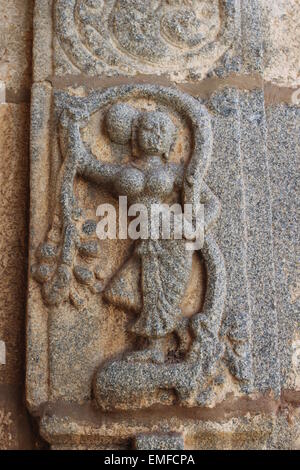 Vijayanaga (Hampi), a UNESCO World Heritage archaeological site in southern India Stock Photo