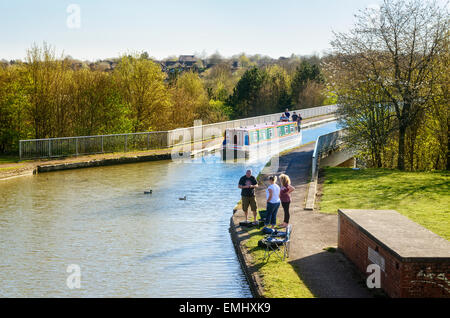 Grand Union Canal Milton Keynes Stock Photo