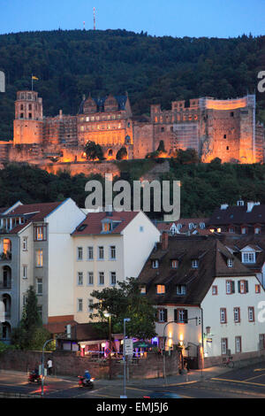 Germany Baden-Württemberg Heidelberg Castle Stock Photo