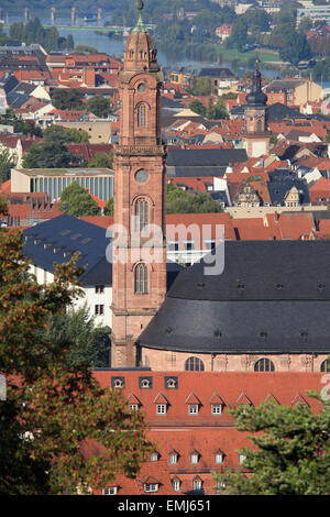 Germany Baden-Württemberg Heidelberg Church of the Jesuits Stock Photo