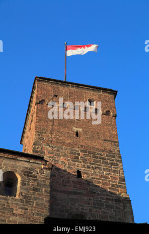 Germany Bavaria Nürnberg Nuremberg Kaiserburg Castle Stock Photo