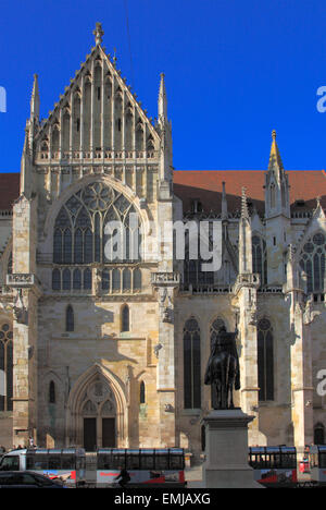 Germany, Bavaria, Regensburg, Dom, St Peter's Cathedral, Stock Photo