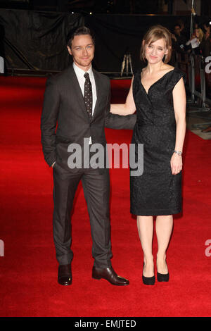 BFI London Film Festival - 'The Disappearance of Eleanor Rigby' - Official screening at the Odeon West End  Featuring: James McAvoy,Anne-Marie Duff Where: London, United Kingdom When: 17 Oct 2014 Stock Photo