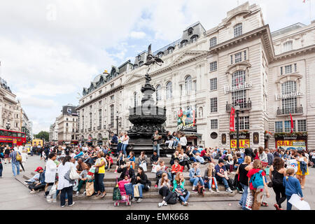 Piccadilly Circus, London, England, United Kingdom Stock Photo