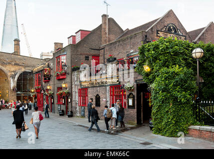 Restaurant, Pub The Anchor, Southwark, South Bank, London, England, United Kingdom Stock Photo