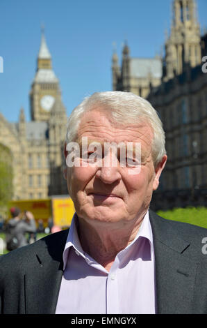 Lord Paddy Ashdown - former leader of the Liberal Democratic Party - at Westminster Stock Photo