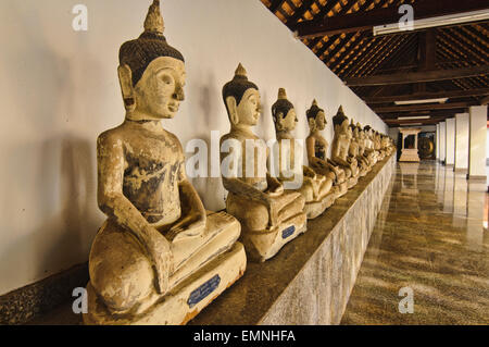 Buddha Statue at Wat Phra That Chom Thong in Phayao Province, Thailand Stock Photo