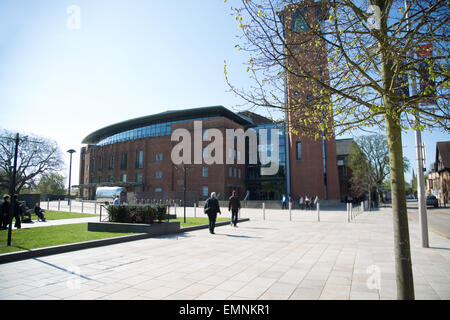 The Royal Shakespeare Theatre in Stratford-Upon-Avon, UK Stock Photo