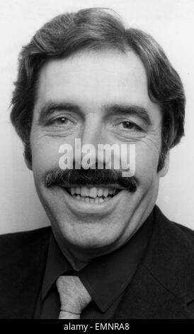 Jimmy Reid 26th April 1983. Jimmy Reid is a Scottish journalist & TV Presenter - The Reid Report - and ex-trade union activist born in Govan, Glasgow. Stock Photo