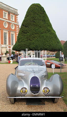 1938 Talbot-Lago T150C--SS at Concours of Elegance 2014 at Hampton Court Palace, Richmond upon Thames Stock Photo