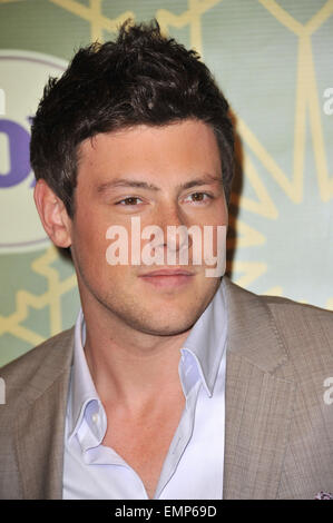 PASADENA, CA - JANUARY 8, 2012: Glee star Cory Monteith at Fox TV's Winter 2012 All-Star Party at Castle Green in Pasadena. January 8, 2012 Pasadena, CA Stock Photo
