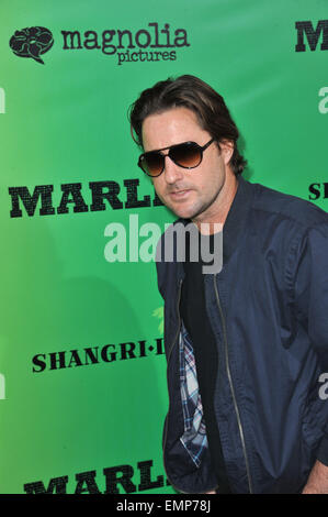 LOS ANGELES, CA - APRIL 17, 2012: Luke Wilson at the Los Angeles premiere of Marley at the Cinerama Dome, Hollywood. April 17, 2012 Los Angeles, CA Stock Photo