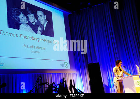 Diabetes Charity Gala at Berlin Master Hall  Featuring: Mariella Ahrens Where: Berlin, Germany When: 16 Oct 2014 Stock Photo