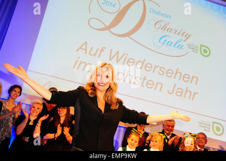 Diabetes Charity Gala at Berlin Master Hall  Featuring: Kim Fisher Where: Berlin, Germany When: 16 Oct 2014 Stock Photo