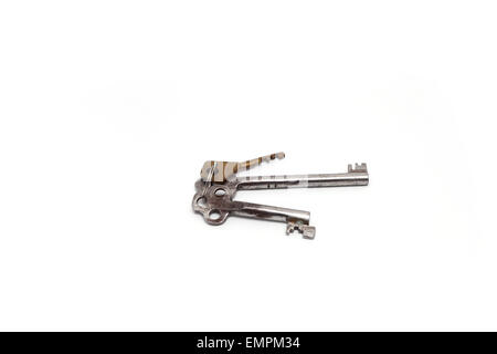 a bunch of old keys Stock Photo