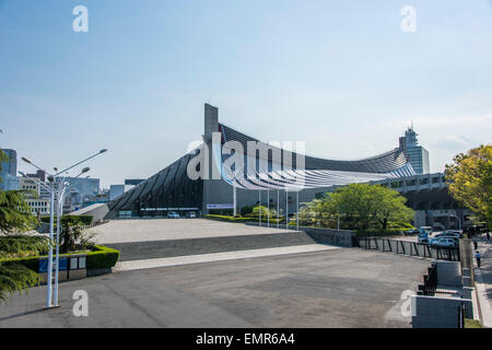 Yoyogi National Gymnasium,Shibuya,Tokyo,Japan Stock Photo