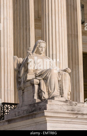 contemplation washington dc usa justice statue james alamy similar earle supreme court exterior states building united