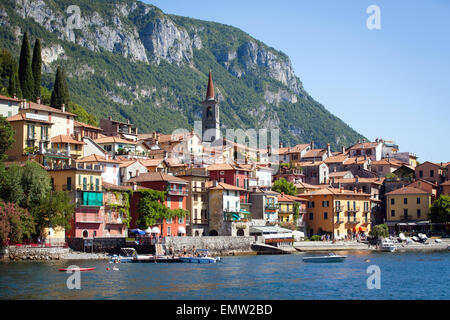 Town of Varenna in Lake Como, Italy Stock Photo