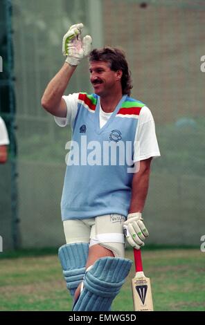 Cricket World Cup 1992 - Australia: England Cricket Team. Ian Botham. March 1992 DM-1894-388 Stock Photo