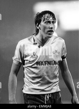 FA Cup Quarter Final replay at Portman Road. Ipswich Town 0 v Everton 1. Everton's Alan Harper. 13th March 1985. Stock Photo