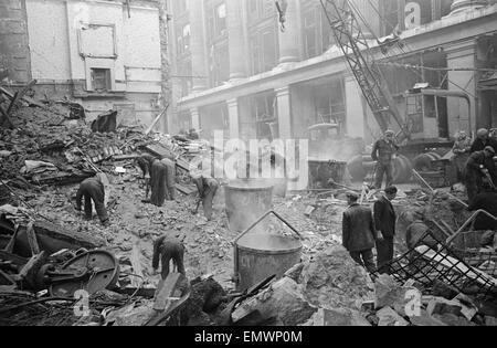 WW2 Air Raid Damage December 1944 Buzz bomb raid in Northern England ...