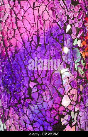 Shattered Glass Mosaic Stock Photo