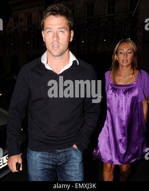 Michael Owen and wife Louise Owen, MTV Europe Music Awards 2008 held ...