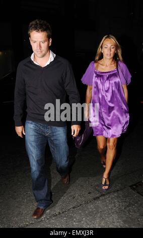 Michael Owen and wife Louise Owen, MTV Europe Music Awards 2008 held ...