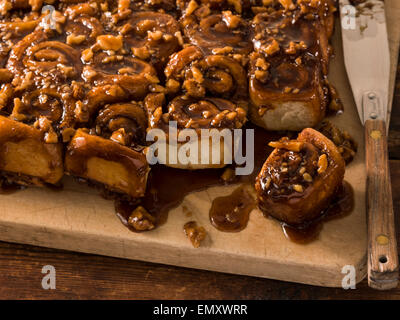 Cinnamon buns Stock Photo