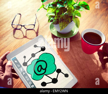 @ Internet Website Design Business Network Concepts Stock Photo