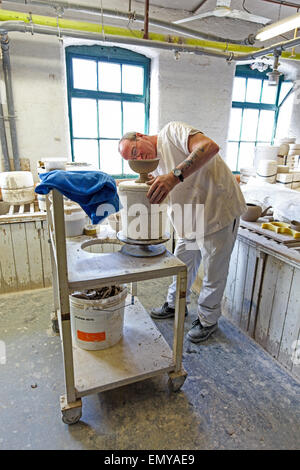 Burleigh Middleport pottery factory Stoke-on-Trent North Staffordshire England UK Stock Photo