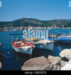 Eine Reise nach Korfu, Griechenland 1980er Jahre. Trip to ...