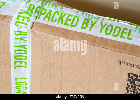 Repacked by Yodel tape on taped up package that was lost in transit ...