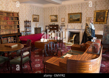 UK, England, Lancashire, Lancaster, Judges Lodgings Museum, parlour Stock Photo