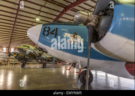 The CAF Airpower Museum. Midland. Texas. USA Stock Photo