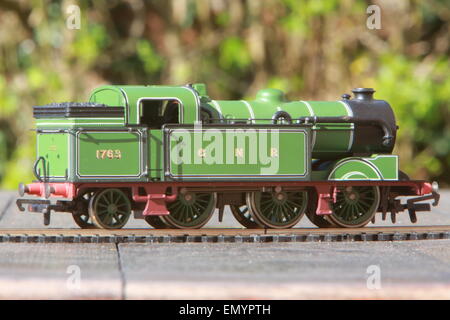 A series of images showing Model Railways, trains, locomotives, wagons, carriages from around the world in HO and OO gauge or Stock Photo