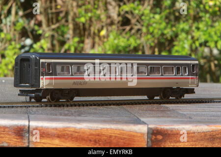 A series of images showing Model Railways, trains, locomotives, wagons, carriages from around the world in HO and OO gauge or Stock Photo