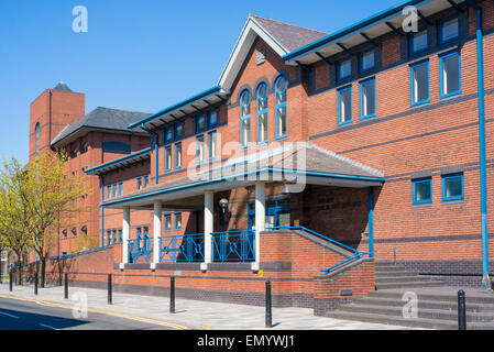 Stoke crown court Combined Court centre and Crown Court Stoke on Trent Staffordshire England GB UK EU Europe Stock Photo