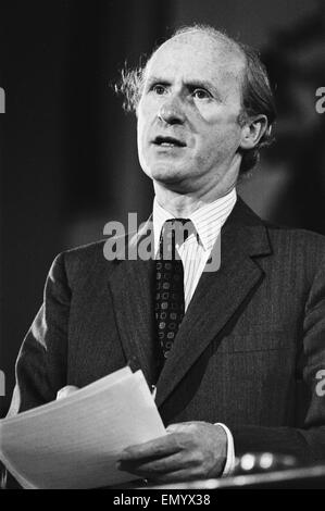 Chancellor of the Exchequer Anthony Barber makes a speech at the second and final day of the Conservative Woman's Conference at Centre Hall, Westminster. 23rd May 1973. Stock Photo