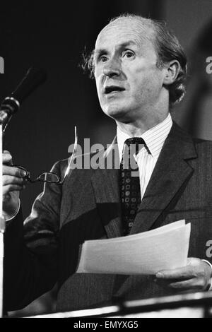 Chancellor of the Exchequer Anthony Barber makes a speech at the second and final day of the Conservative Woman's Conference at Centre Hall, Westminster. 23rd May 1973. Stock Photo