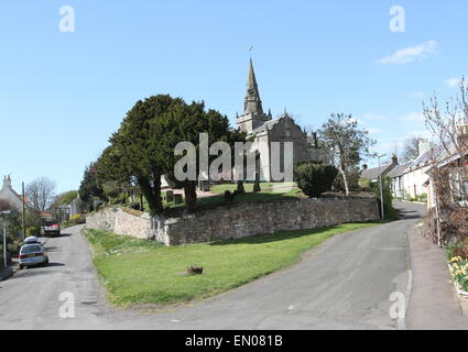 Upper Largo Fife Scotland  April 2015 Stock Photo